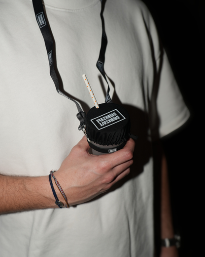 Porte gobelet protège verre