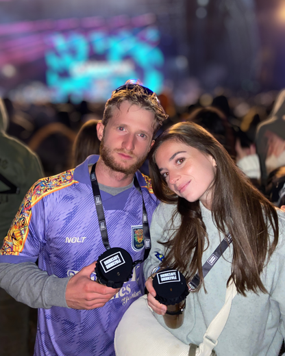 Porte gobelet protège verre